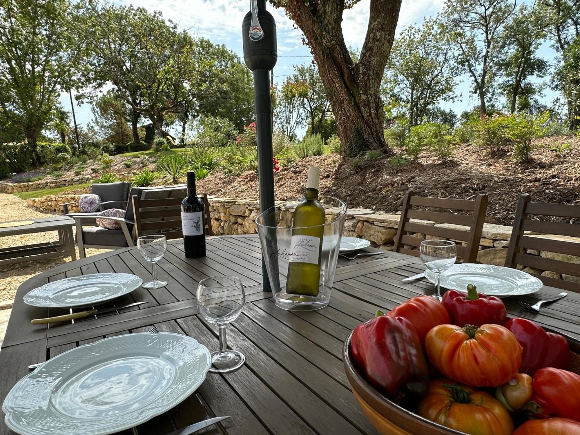 Maison De Vacances Gondrin Dış mekan fotoğraf
